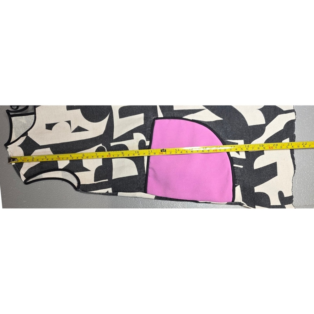 Roksanda Blossom Girls 6 Abstract Geometric‎ Linen Blend Dress - Picture 7 of 15
